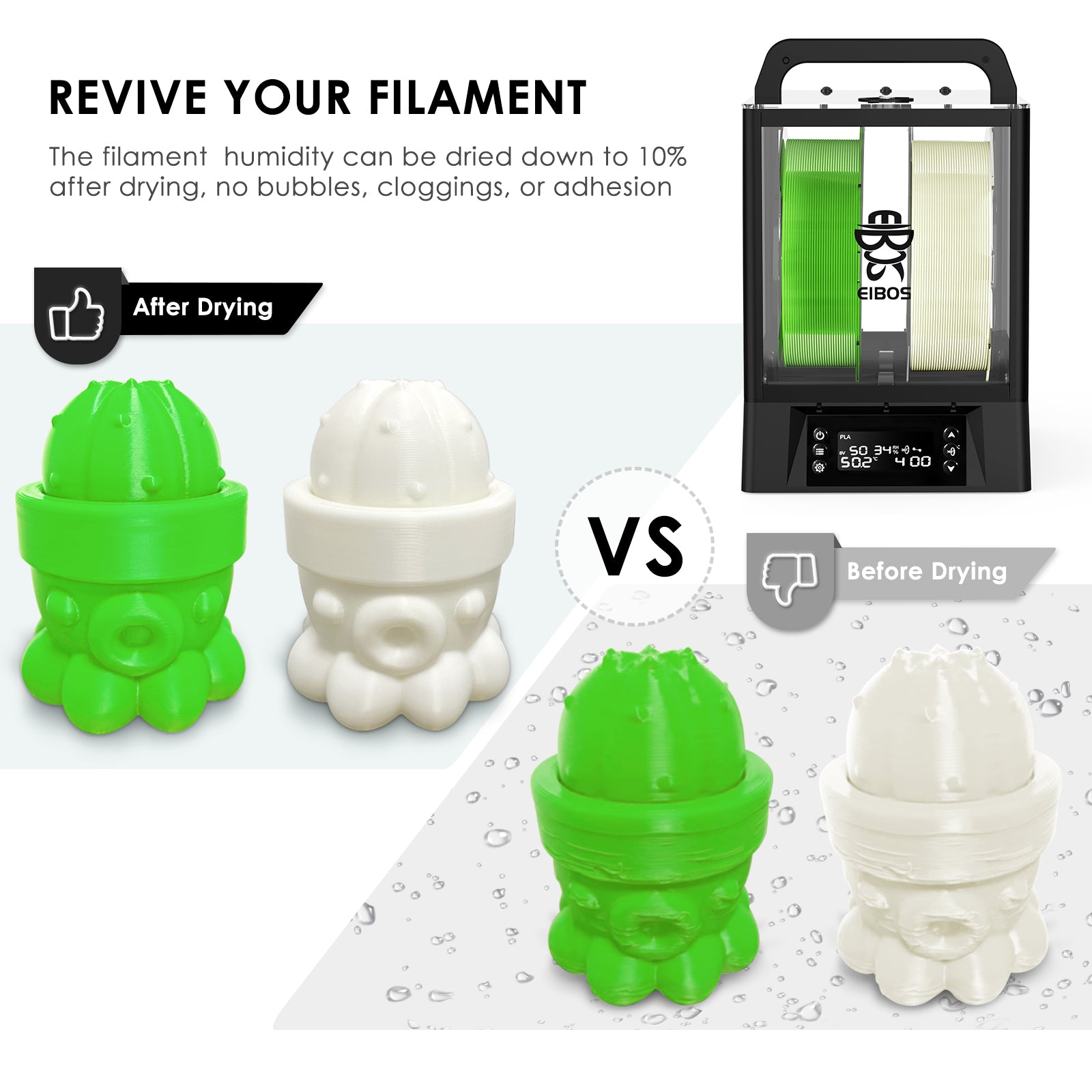 EIBOS 3D Filamenttrockner Polyphemus