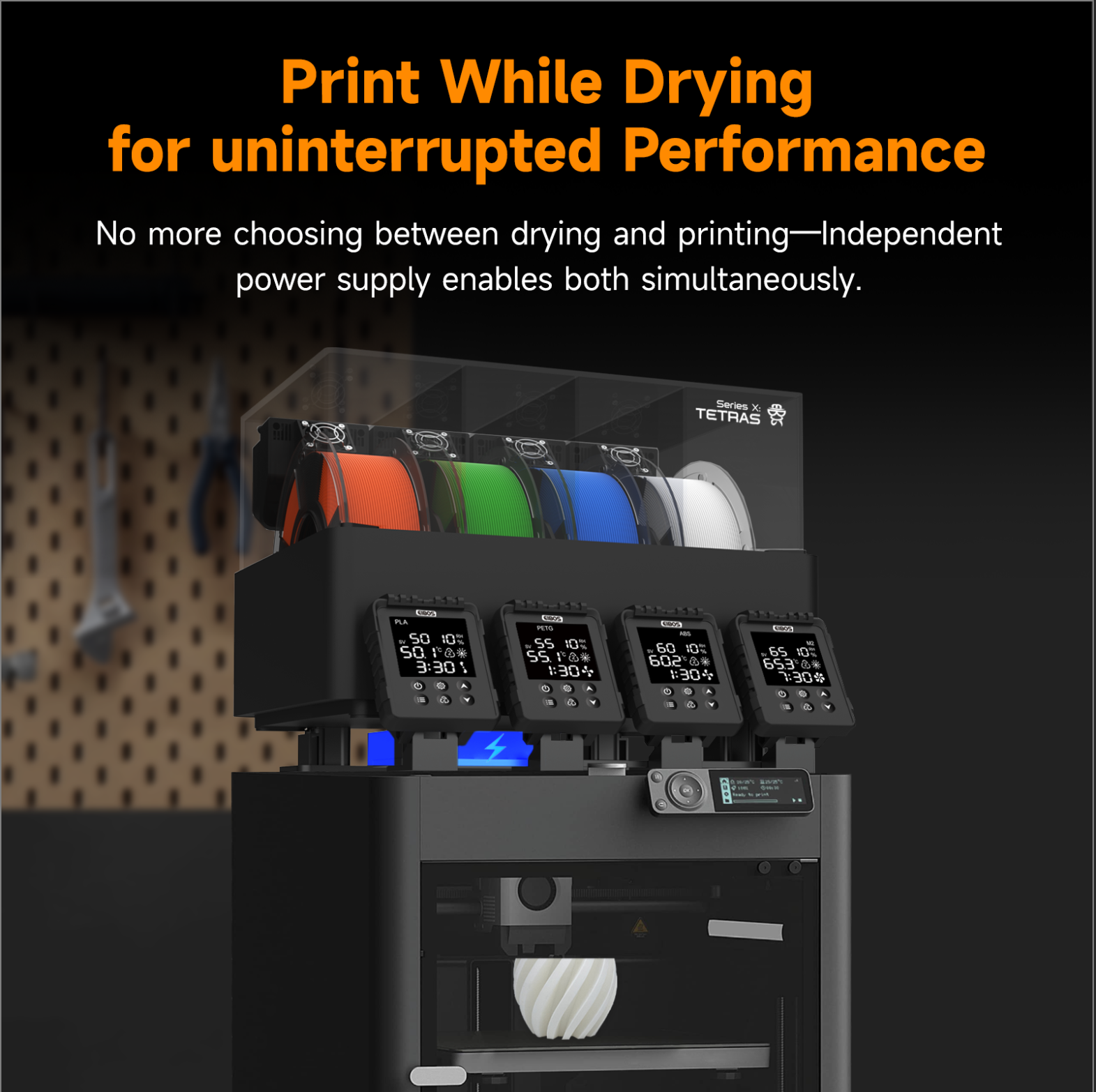 EIBOS Filament Dryer Series X: TETRAS