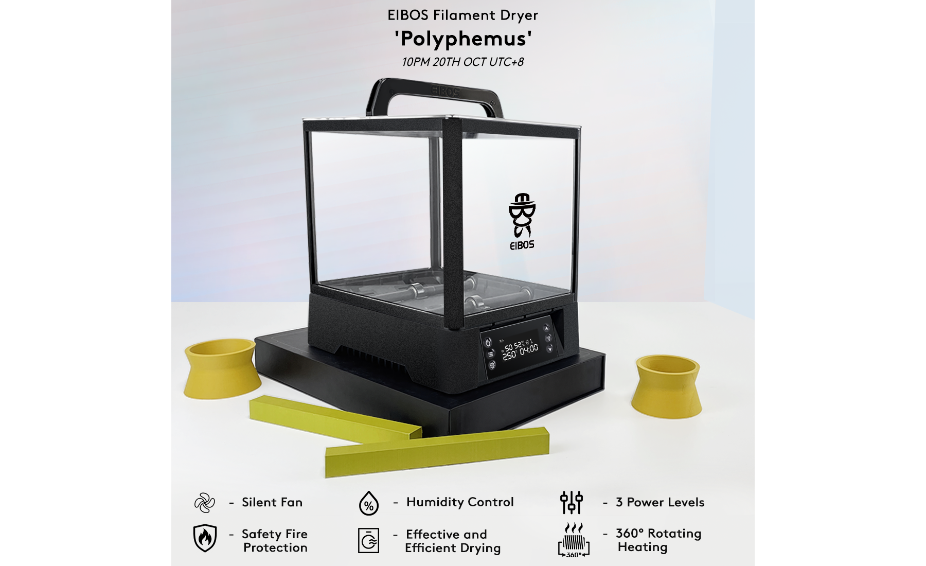 EIBOS 3D Filament Dryer Polyphemus – EIBOS3D