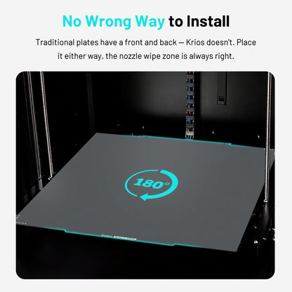 EIBOS Cold Build Plate KRIOS for Prusa XL/Core one 3D Printers