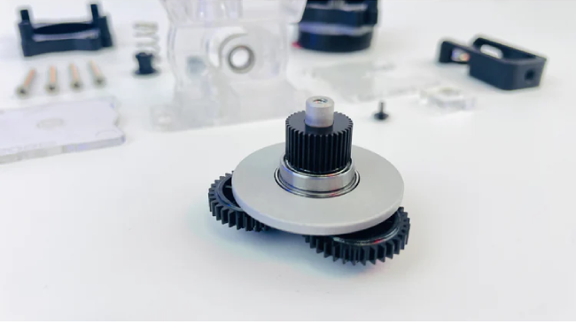 The gears of 3D Extruder Artemis are made of M2 high alloy