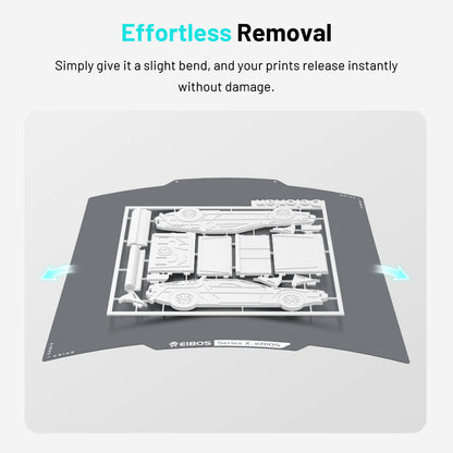 EIBOS Cold Build Plate KRIOS for Flashforge Creator 5 3D Printer