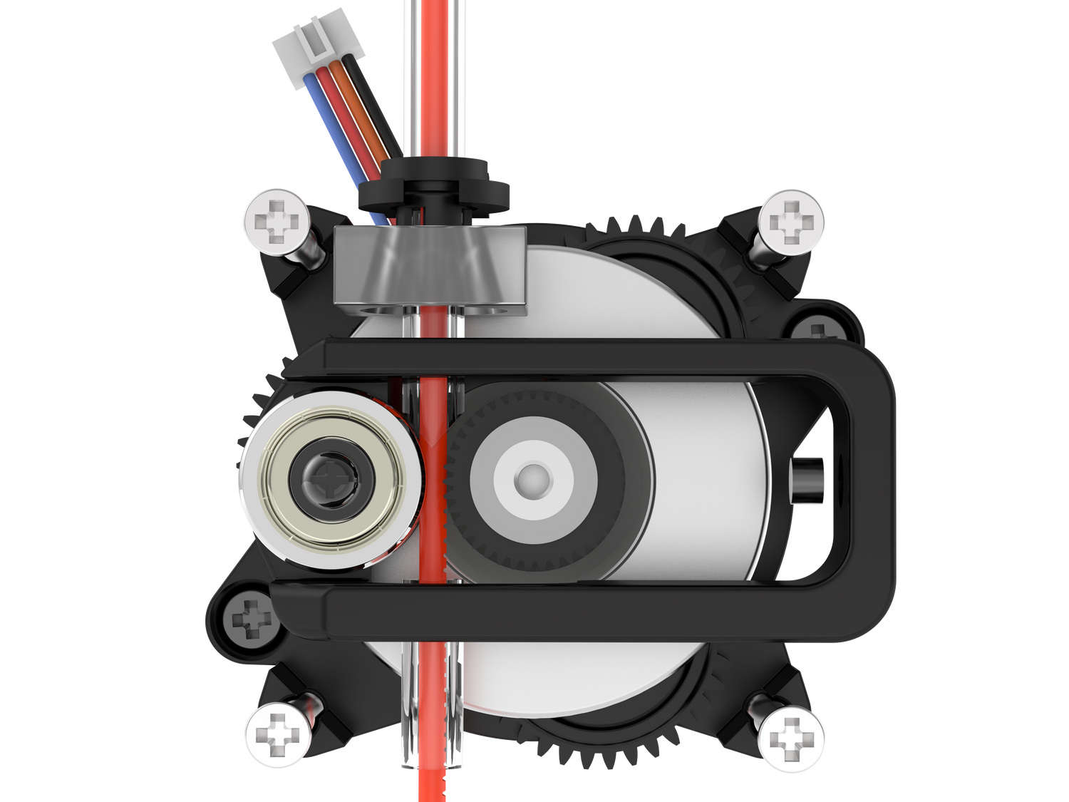 3D Extruder Artemis wire drawing demonstration, using a single gear system