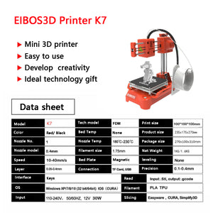EIBOS 3D Printer E2